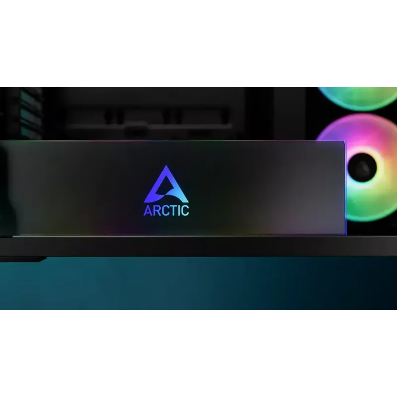 PC korpusas ARCTIC Xtender (Mirror Black) Midi Tower juodas