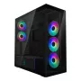 PC korpusas ARCTIC Xtender (Mirror Black) Midi Tower juodas