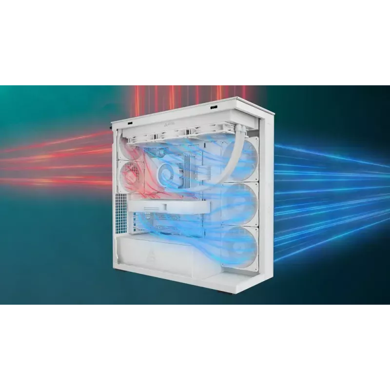 ARCTIC Xtender (Balta) Premium E-ATX kompiuterio korpusas