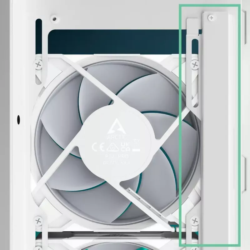 ARCTIC Xtender (Balta) Premium E-ATX kompiuterio korpusas