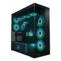 ARCTIC Xtender (Juoda) Premium E-ATX PC korpusas, Midi bokštas, Juoda, EATX, Metalas, Grūdintas stiklas, Žaidimams