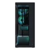ARCTIC Xtender (Juoda) Premium E-ATX PC korpusas, Midi bokštas, Juoda, EATX, Metalas, Grūdintas stiklas, Žaidimams
