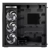 ARCTIC Xtender (Juoda) Premium E-ATX PC korpusas, Midi bokštas, Juoda, EATX, Metalas, Grūdintas stiklas, Žaidimams