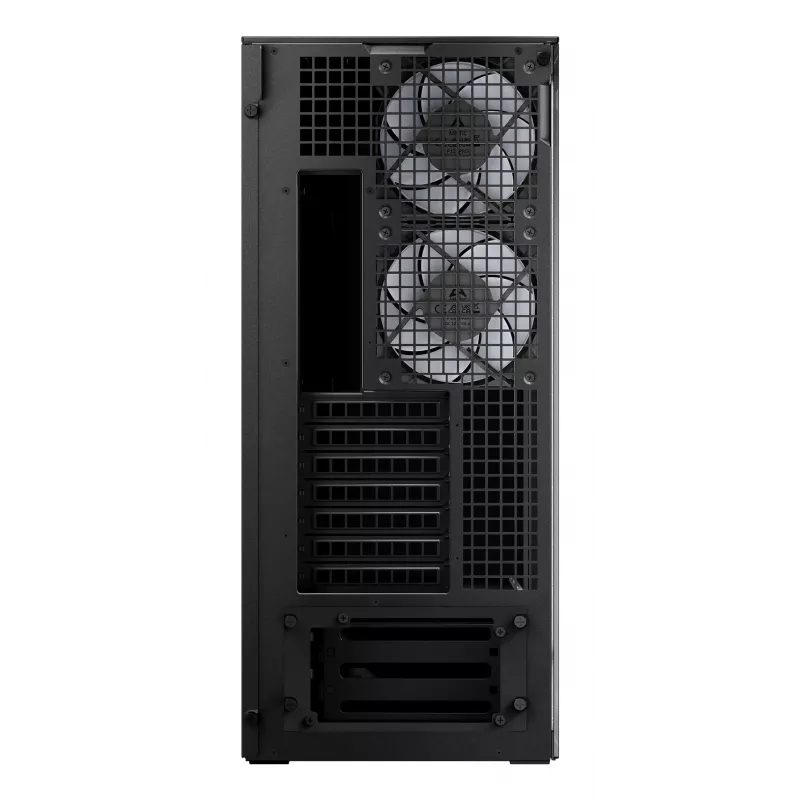 ARCTIC Xtender (Juoda) Premium E-ATX PC korpusas, Midi bokštas, Juoda, EATX, Metalas, Grūdintas stiklas, Žaidimams