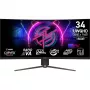 Monitorius MSI MPG 346CQRF X24 86,4 cm (34 colių) 3440 x 1440 pikselių UltraWide Quad HD juodas