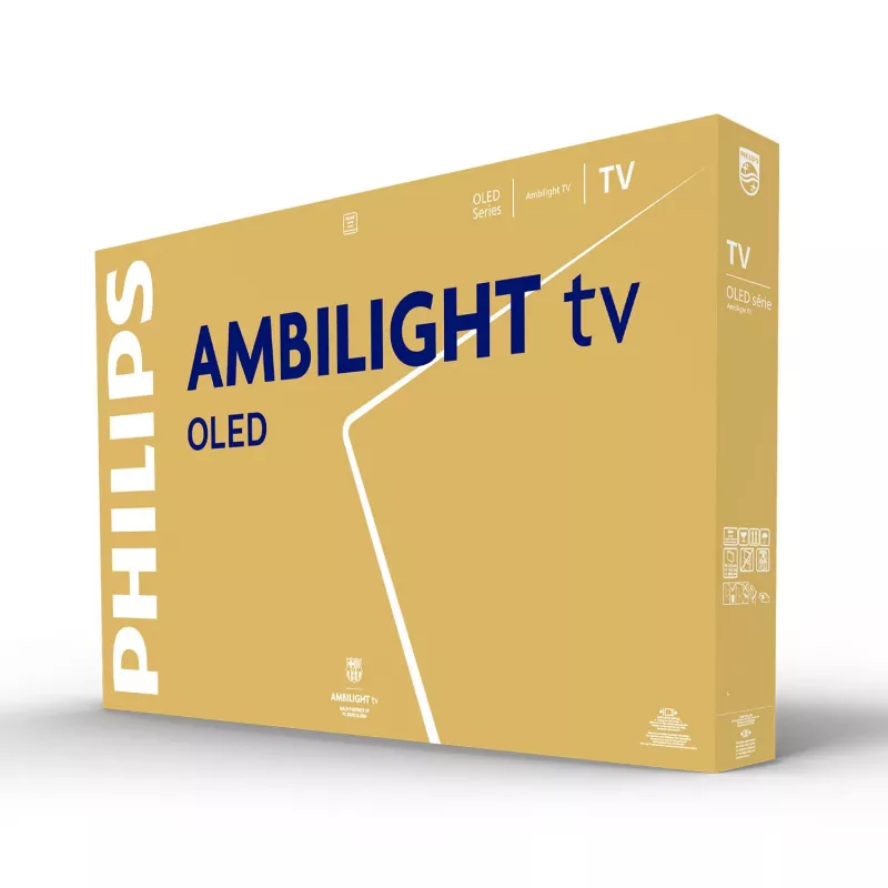 Philips 48OLED770 121,9 cm (48 colių) 4K Ultra HD išmanusis televizorius OLED, Wi-Fi, juodas