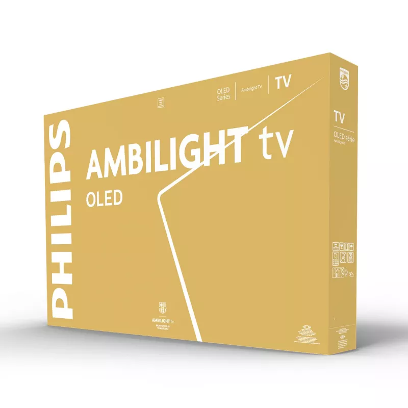 Philips 48OLED770 121,9 cm (48 colių) 4K Ultra HD išmanusis televizorius OLED, Wi-Fi, juodas