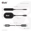 CLUB3D belaidis USB-C į HDMI siųstuvas-imtuvas, 1920 x 1080 pikselių, juodas