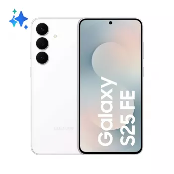 Samsung Galaxy S25 FE 5G 17 cm (6,7 col.) Dual SIM USB Type-C 8 GB 256 GB 4900 mAh Baltas