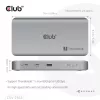 CLUB3D CSV-2563 5-1 Thunderbolt™ 5 Hub triguba vaizdo išvestis 5K60Hz Thunderbolt™ Share sertifikuotas 180W