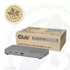 CLUB3D CSV-2563 5-1 Thunderbolt™ 5 Hub triguba vaizdo išvestis 5K60Hz Thunderbolt™ Share sertifikuotas 180W