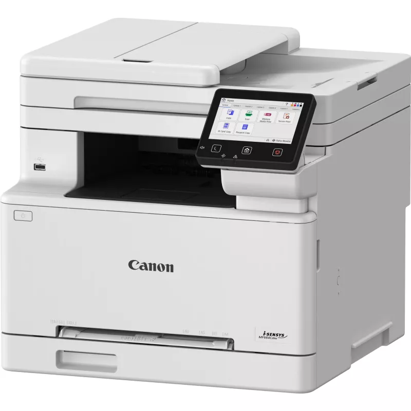 Daugiafunkcinis lazerinis spausdintuvas Canon i-SENSYS MF664Cdw – spalvotas, 1200x1200 DPI, 25 ppm, A4, Wi‑Fi, dupleksas
