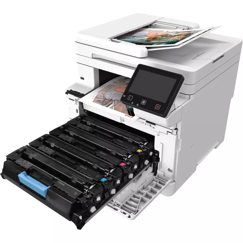 Daugiafunkcinis lazerinis spausdintuvas Canon i-SENSYS MF664Cdw – spalvotas, 1200x1200 DPI, 25 ppm, A4, Wi‑Fi, dupleksas