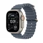 APPLE Watch Ultra 3 (2025) LTE 49 mm titaninis korpusas su Ocean Blue apyranke – mėlyna