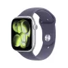 APPLE Watch Series 11 GPS 46mm sidabrinis aliuminio korpusas su Purple Fog Sport apyranke S/M