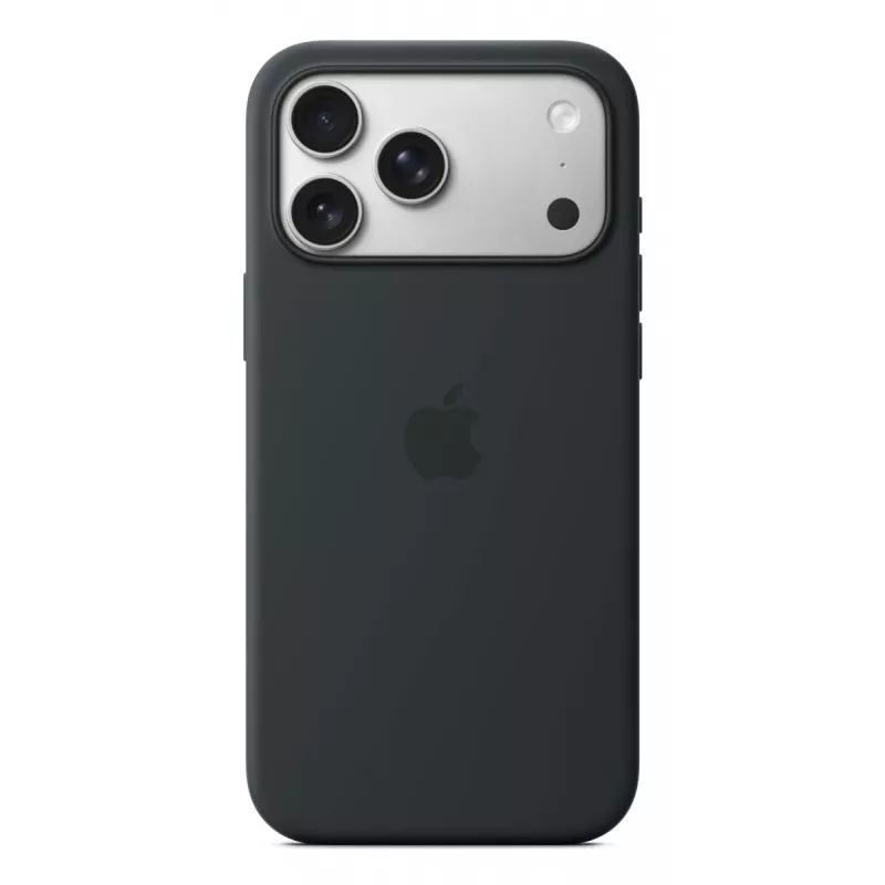 APPLE Silicone Case su MagSafe, iPhone 17 Pro Max, juoda