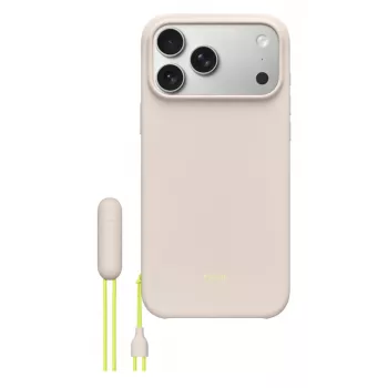 APPLE Beats iPhone 17 Pro Max – Dėklas su stovu, MagSafe ir kameros valdymu – Lime Stone