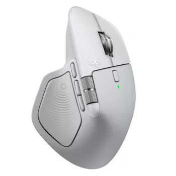 LOGITECH MX Master 4 for Mac – Belaidis pelė – Balta Sidabrinė