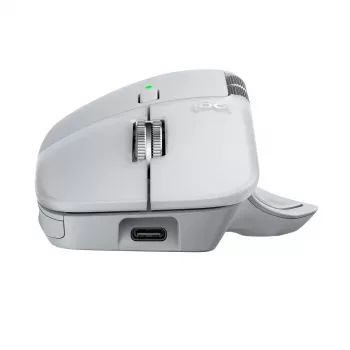 LOGITECH MX Master 4 for Mac – Belaidis pelė – Balta Sidabrinė