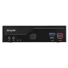 Shuttle Slim PC DH770, S1700, 2x HDMI, 2x DP, 2x 2.5G LAN, 2x COM, 8x USB, 1x 2,5 colio, 2x M.2, 24/7 darbas, su VESA