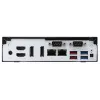 Shuttle Slim PC DH770, S1700, 2x HDMI, 2x DP, 2x 2.5G LAN, 2x COM, 8x USB, 1x 2,5 colio, 2x M.2, 24/7 darbas, su VESA