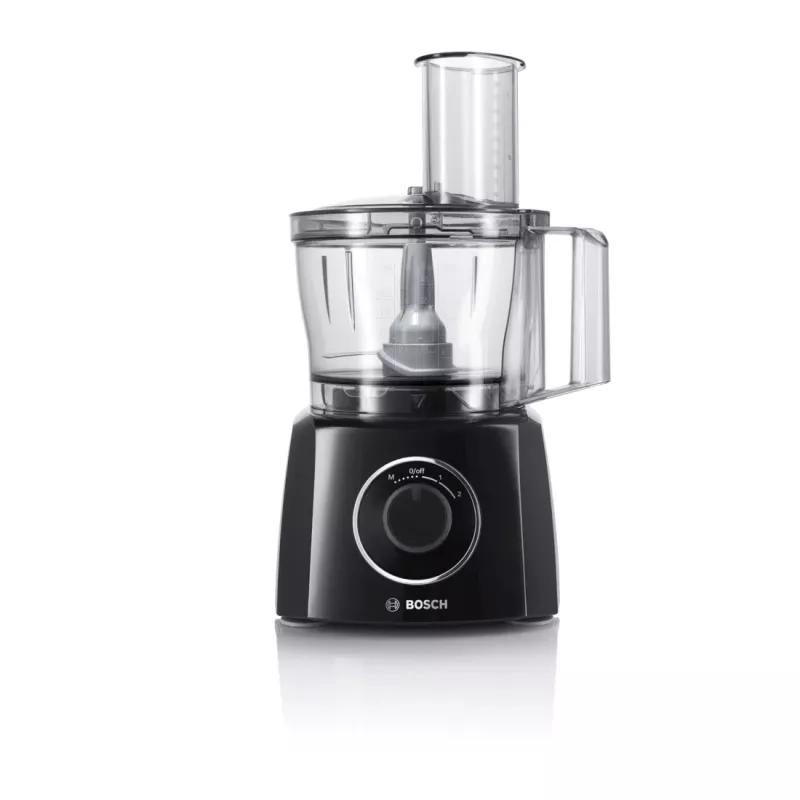 Bosch MCM3201B virtuvinis kombainas 800 W 2,3 L juodas, permatomas