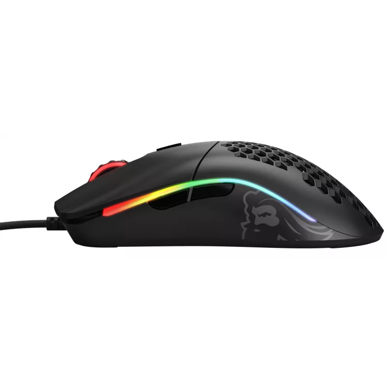 Glorious Gaming Glorious Model O pelė reguliari (juoda), dešinei rankai, optinė, USB Type-A, 12000 DPI, juoda