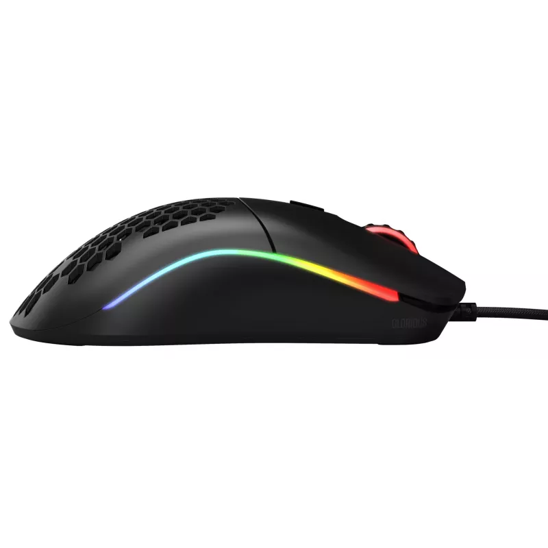Glorious Gaming Glorious Model O pelė reguliari (juoda), dešinei rankai, optinė, USB Type-A, 12000 DPI, juoda