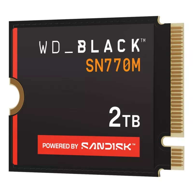 WESTERN DIGITAL SSD - WD_BLACK SN770M - 2TB - PCIe Gen4 - M.2 2230