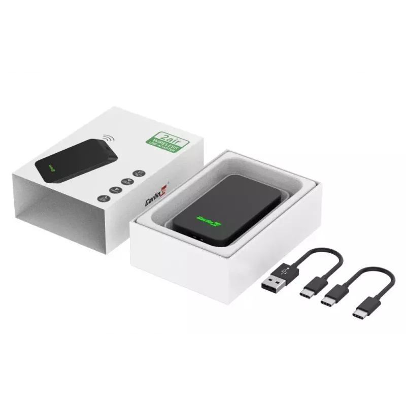Automobilinis medijos imtuvas Carlinkit CPC200-2AIR juodas, Wi‑Fi 5 GHz / 2.4 GHz, Bluetooth 4.1, USB‑C