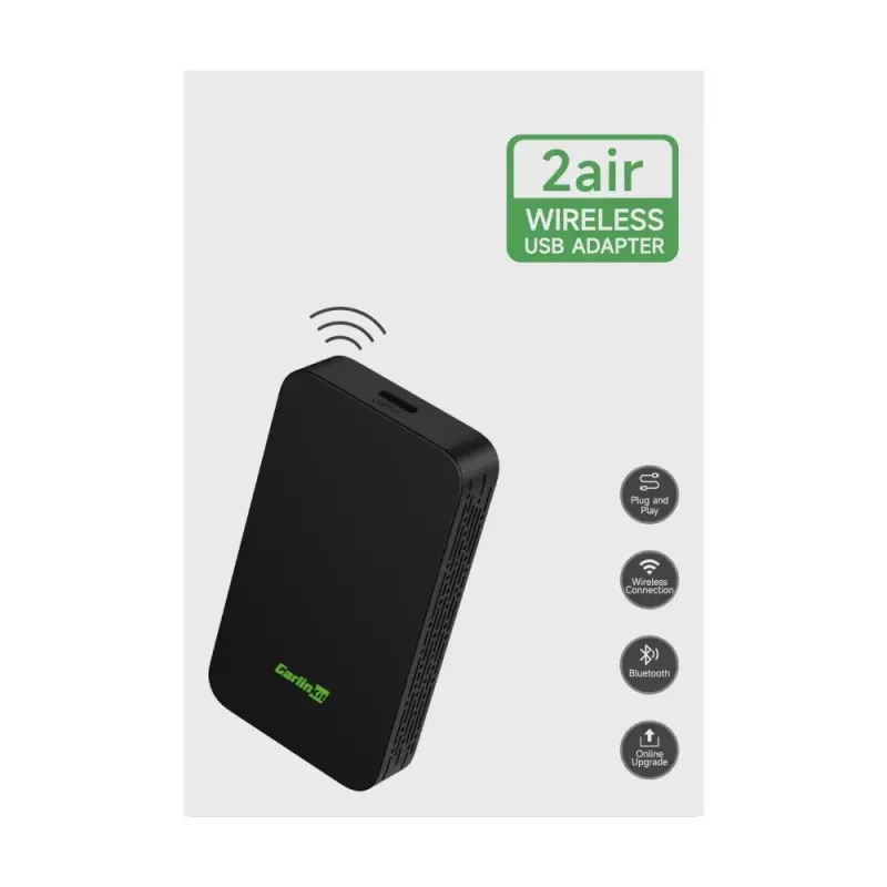 Automobilinis medijos imtuvas Carlinkit CPC200-2AIR juodas, Wi‑Fi 5 GHz / 2.4 GHz, Bluetooth 4.1, USB‑C
