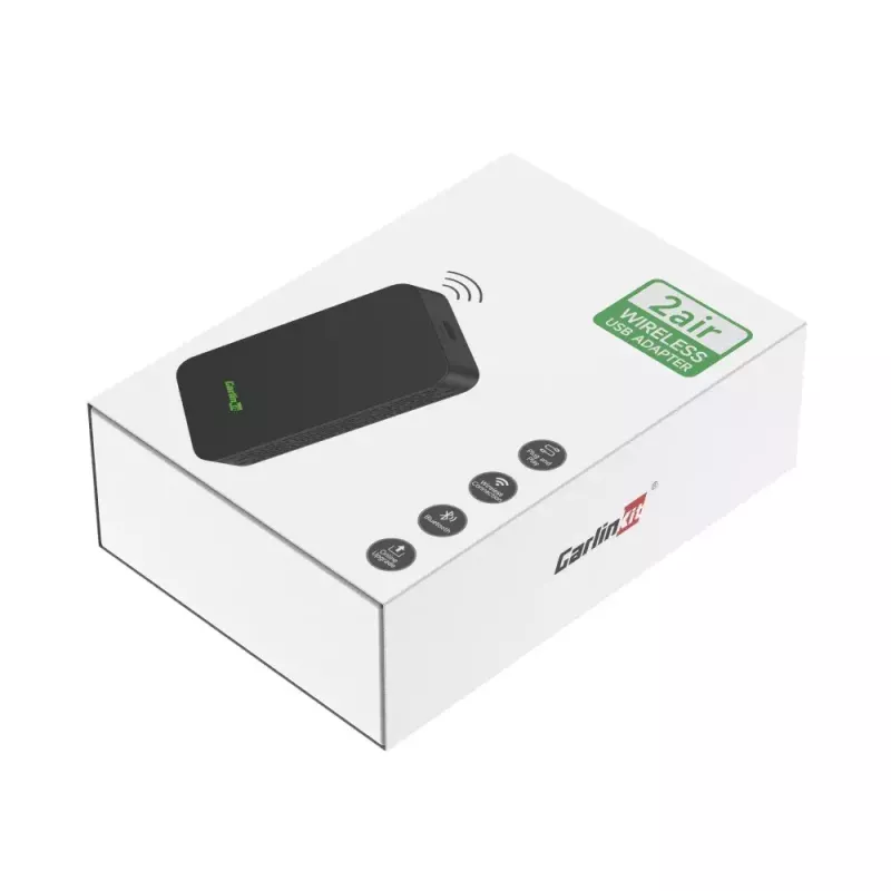Automobilinis medijos imtuvas Carlinkit CPC200-2AIR juodas, Wi‑Fi 5 GHz / 2.4 GHz, Bluetooth 4.1, USB‑C