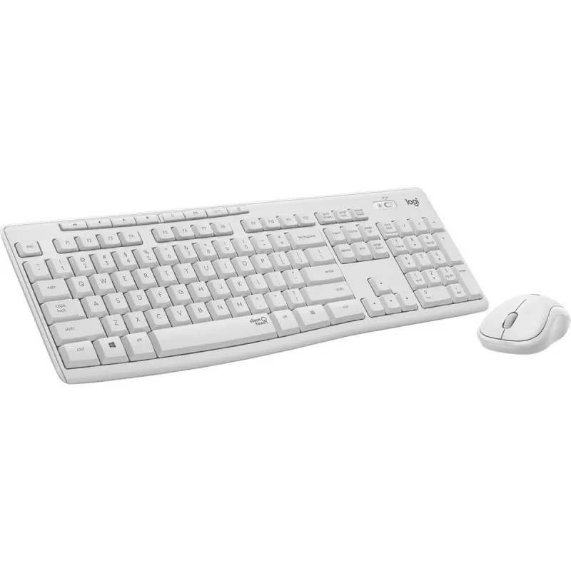 LOGITECH MK295 Tylus belaidis rinkinys Off White Qwerty Danų / Norvegų / Švedų / Suomų