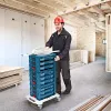 Bosch 1600A001S9 vežimėlis dėžėms, juoda/balta, ABS