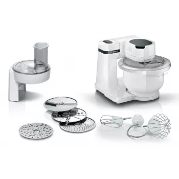 Virtuvinis kombainas Bosch Serie 2 MUMS2AW01, 700 W, 3,8 L, Baltas