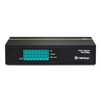 TRENDNET PoE+ Switch 8 portų Gigabit Greennet 8x GbE PoE+