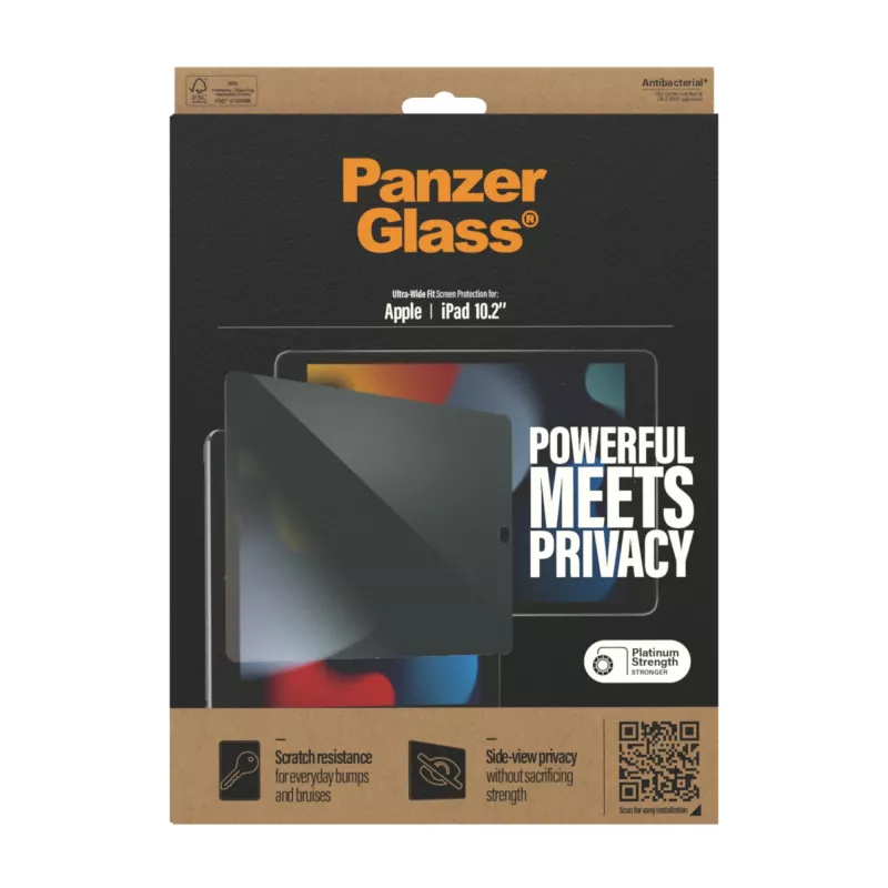 PanzerGlass ® Privatumo apsauginė plėvelė iPad 10.2″ (2019, 2020-2021)