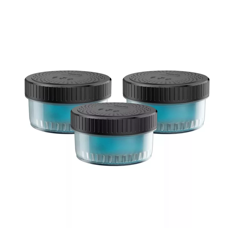 „Philips Quick Clean Pod“ kasetė CC13/50 3 vnt. valymo kasetės elektrinių skustuvų galvutėms