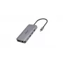 ACER 12in1 USB Type C adapteris sidabrinis