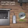 ACER 12in1 USB Type C adapteris sidabrinis