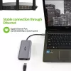 ACER 12in1 USB Type C adapteris sidabrinis