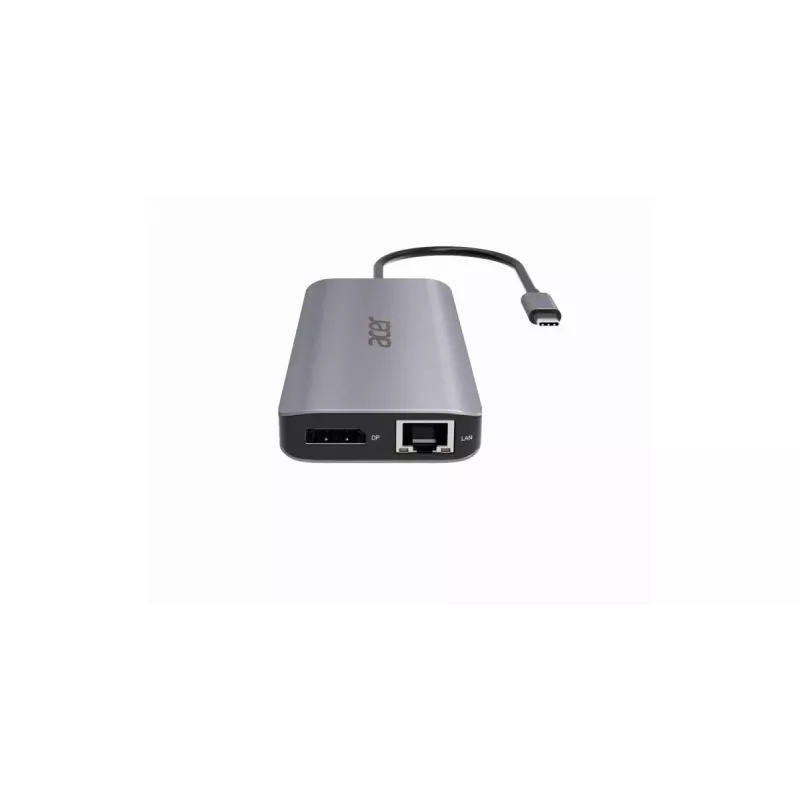 ACER 12in1 USB Type C adapteris sidabrinis