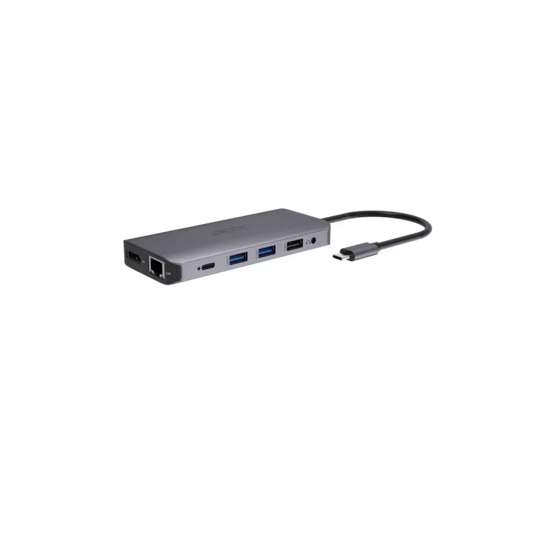 ACER 12in1 USB Type C adapteris sidabrinis