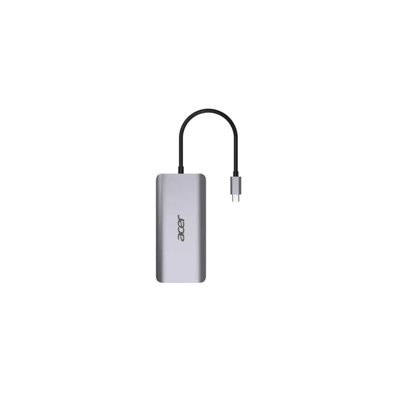 ACER 12in1 USB Type C adapteris sidabrinis