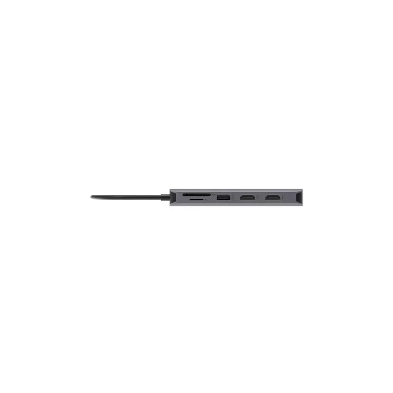 ACER 12in1 USB Type C adapteris sidabrinis