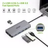 ACER 12in1 USB Type C adapteris sidabrinis