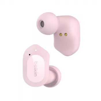 BELKIN Soundform Play belaidės ausinės – rožinės spalvos