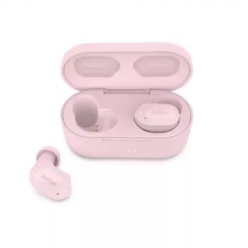 BELKIN Soundform Play belaidės ausinės – rožinės spalvos