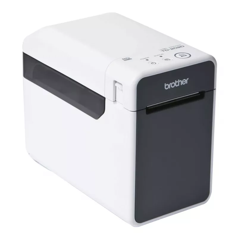 Brother TD-2020A etikečių spausdintuvas, tiesioginis terminis, 203 x 203 DPI, 152.4 mm/s, laidinis