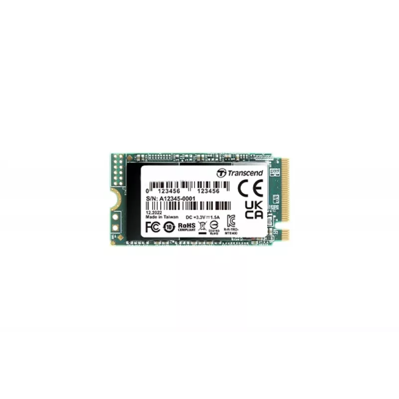 TRANSCEND SSD MTE400S 512GB M.2 2242 NVMe PCI-E GEN3 x4